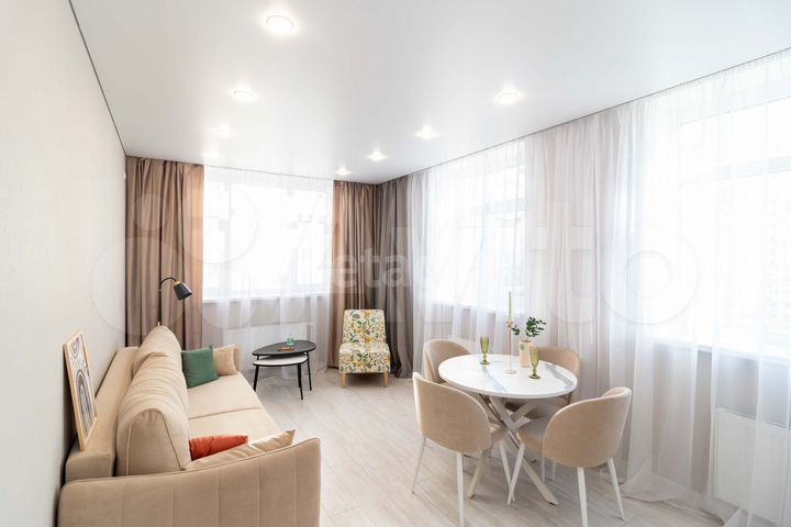 2-к. квартира, 51 м², 6/16 эт.