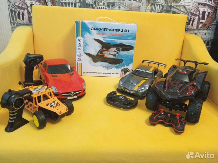 Машинки на пульте управления