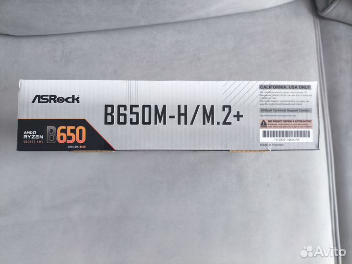 Сборка: Asrock B650M-H/M.2+ и Ryzen 5 7500F