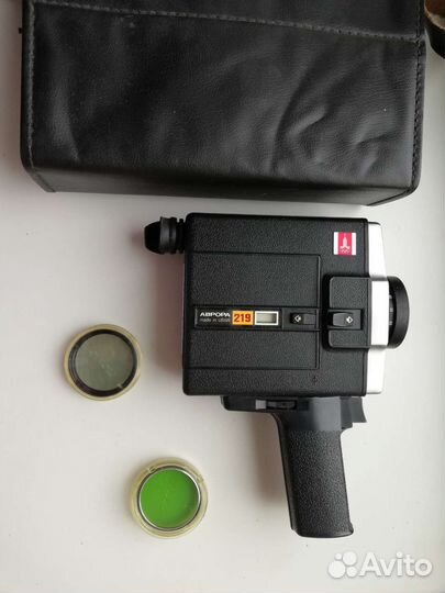 Кинокамера аврора 219 с олимпийской символикой