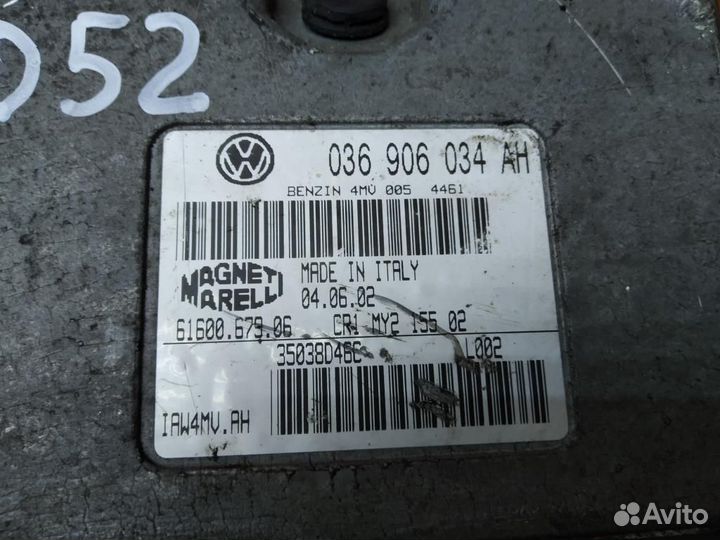 Блок управления двигателем Skoda Fabia 1 (1999-20