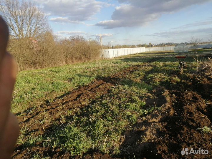 Культивация, вспашка, мотоблоком