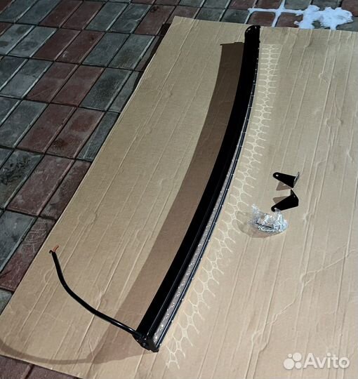 Led светодиодная балка изогнутая 105 см 240 w