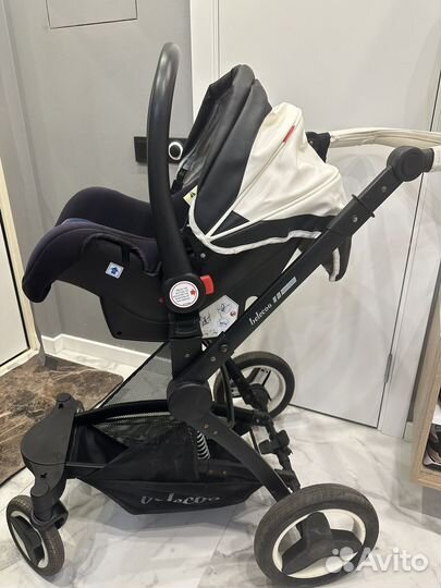 Детская коляска 3 В 1 belecoo X6 экокожа