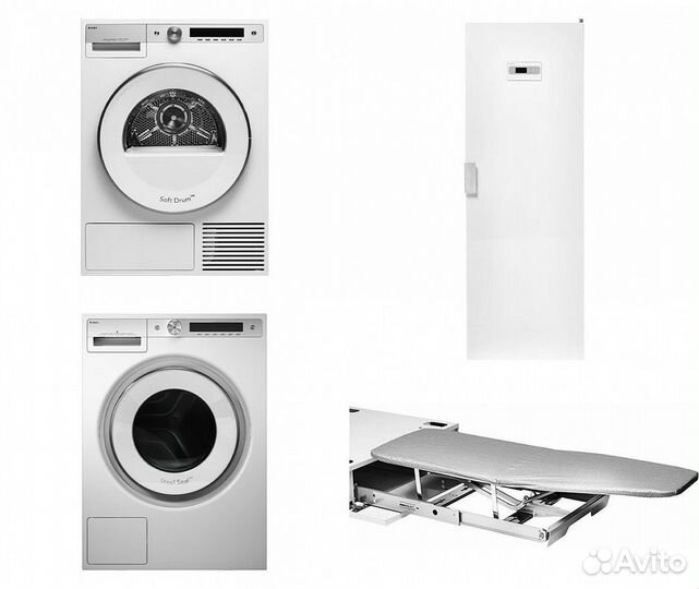 Самая топовая домашняя прачечная Asko Style Белая