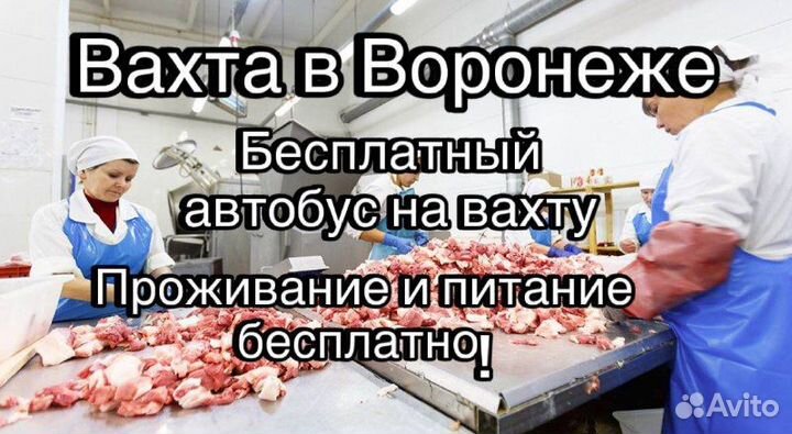 Упаковщики вахтой. Автобус каждую среду