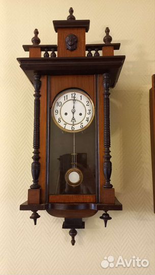 Старинные настенные часы с боем германия