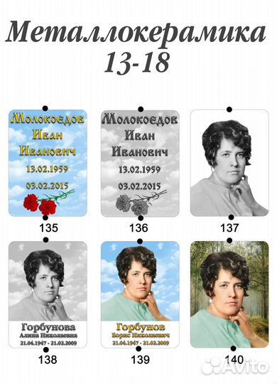 Фото на памятник фотокерамика металлокерамика