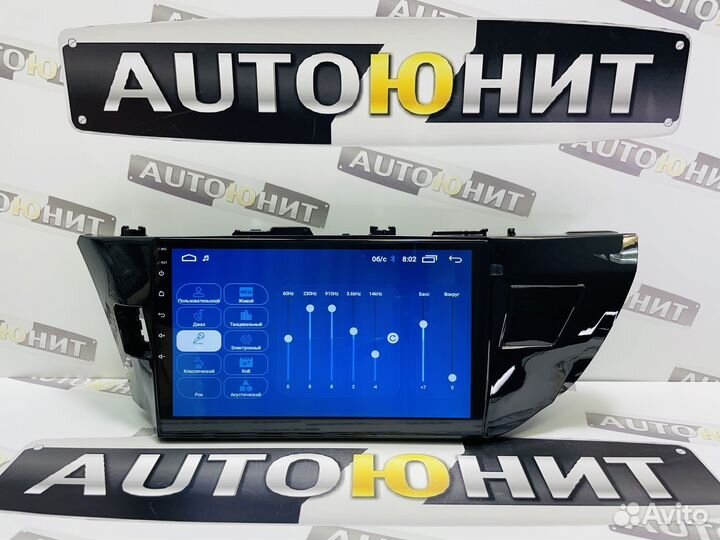 Магнитола AMP 8/2/32 Toyota Corolla 11 2012-2016