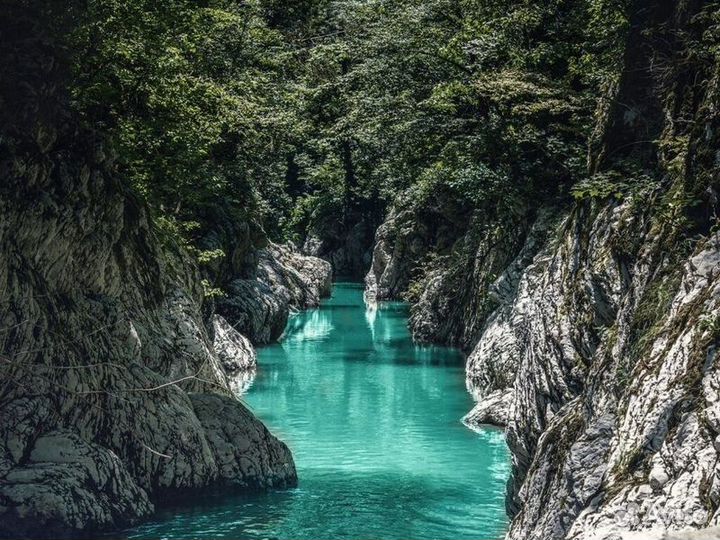 Экскурсия — Сочи — Белые скалы Навалишинского ущел