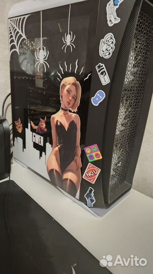 Мощный игровой компьютер rtx 3070 с монитором и пе