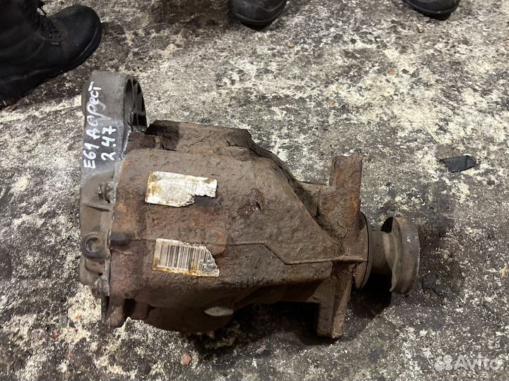 Задний редуктор бмв е60 е61 2.47