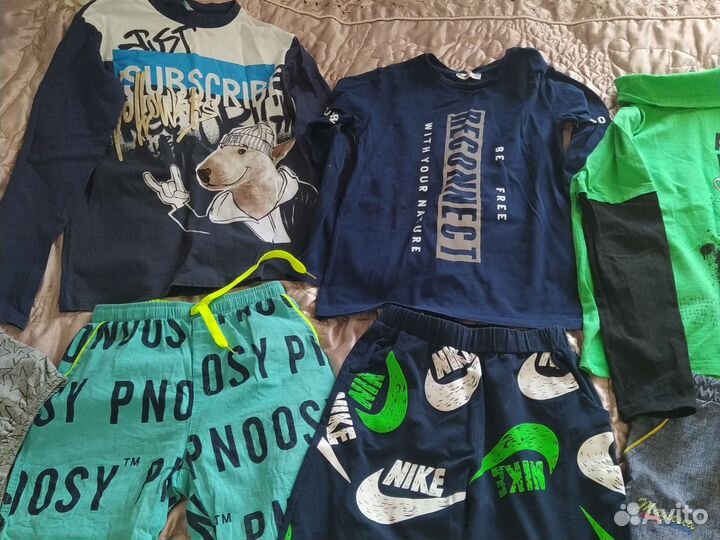 Пакет вещей на мальчика р. 140-152