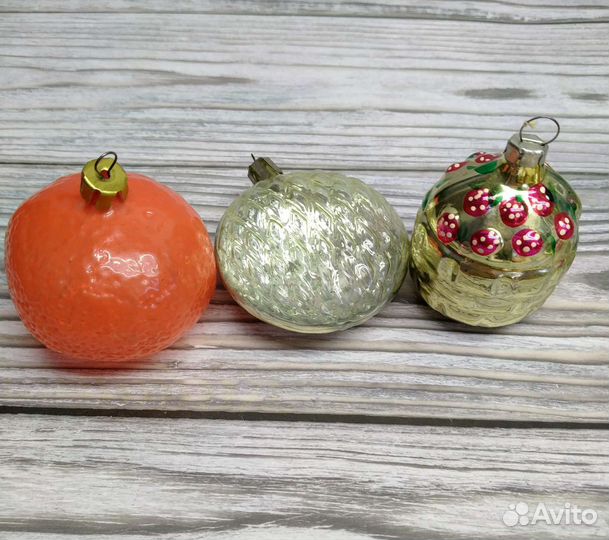 Елочные игрушки СССР
