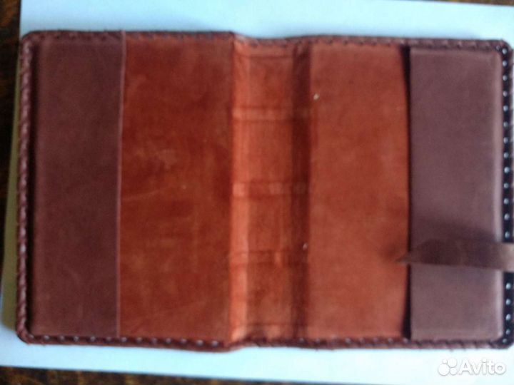 Ежедневник натуральная кожа