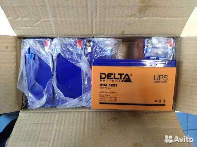 Аккумулятор для ибп Delta DTM1207 DTM1209 DTM1212