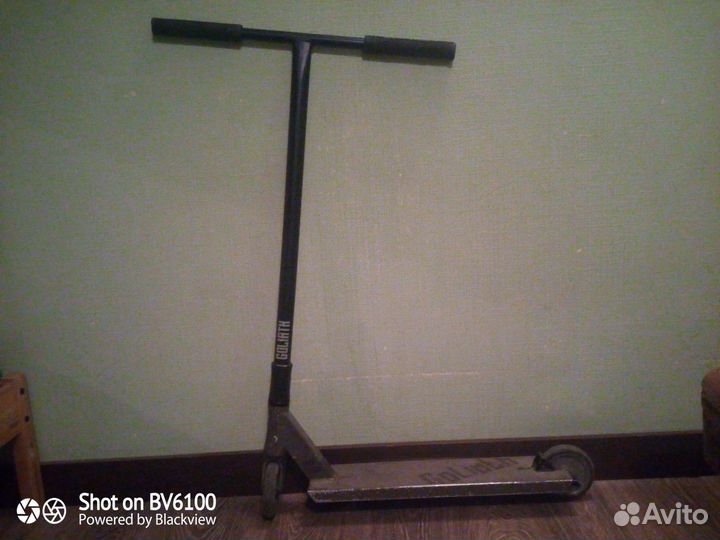 Трюковой самокат Tech Team Goliath 2021 (серый)