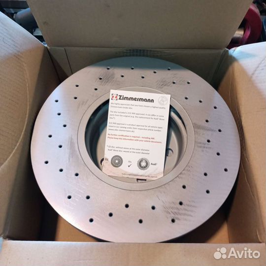 Тормозные диски бмв X5 E53 с перфорацией