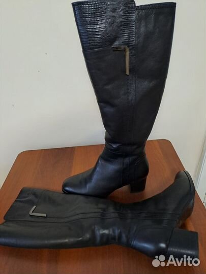 Сапоги р.39, женские,зимние, натуральные