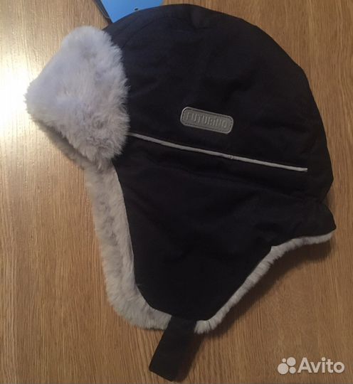 Шапка для мальчика зимняя 50-52