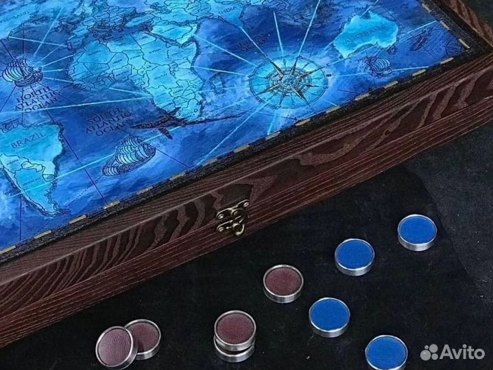 Нарды с индивидуальной гравировкой