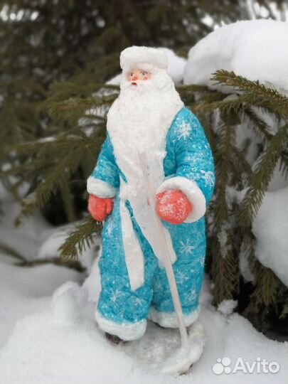 Ватная игрушка-Дед Мороз