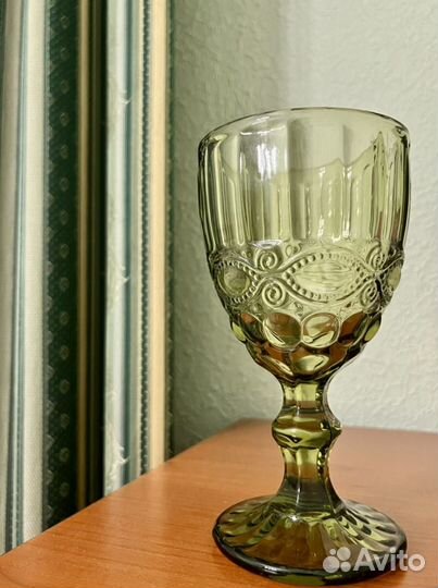 Бокал Кубок DS Vintage green 300 мл Зеленый