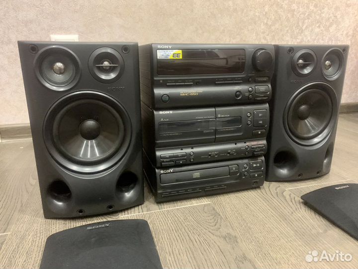 Sony mhc-650 + пульт ду