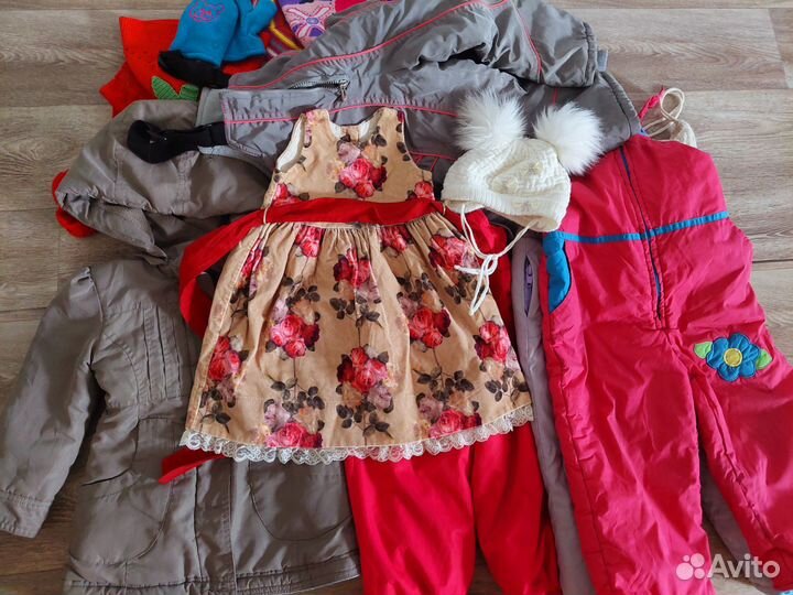 Вещи пакетом на девочку86- 92- 98- 104