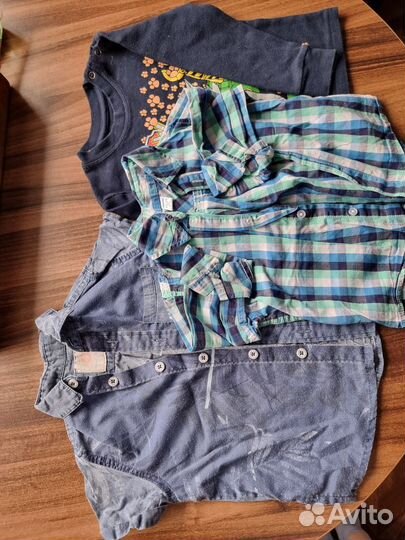 Детские вещи на мальчика пакетом 82-86 размер
