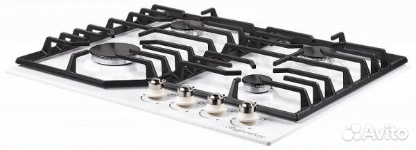 Газовая варочная панель kuppersberg FS 601 W silve