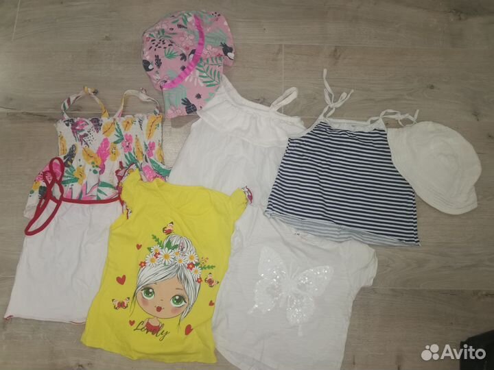 Летняя одежда для девочки 3-4 года