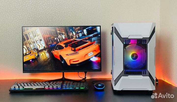 Игровой Пк с монитором 165гц/RTX 4060/5 12400f