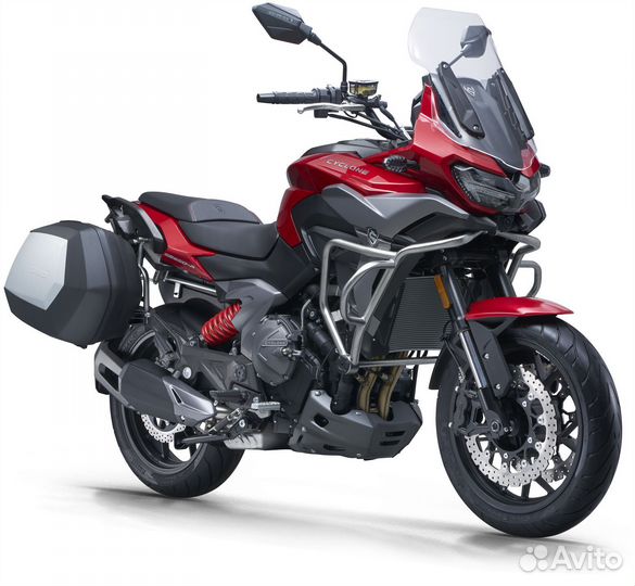 Дорожный мотоцикл Cyclone RX6 red новый