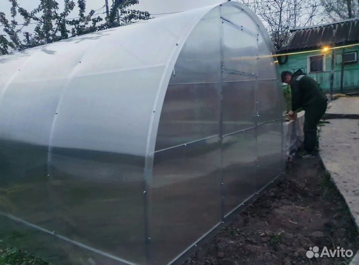 Теплица из поликарбоната