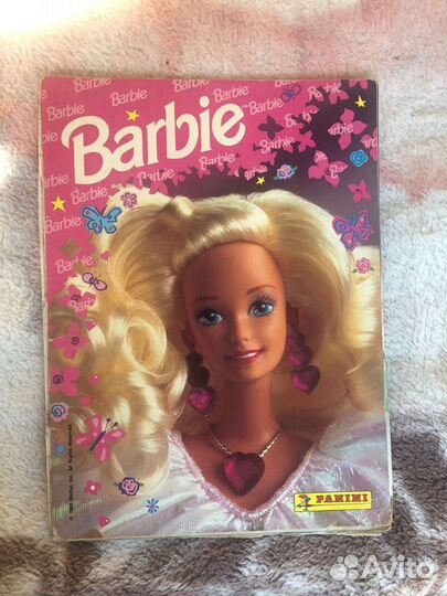 Альбом с наклейками Barbie Panini и наклейки
