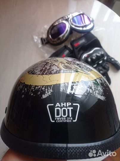 Шлем для мотоцикла открытый