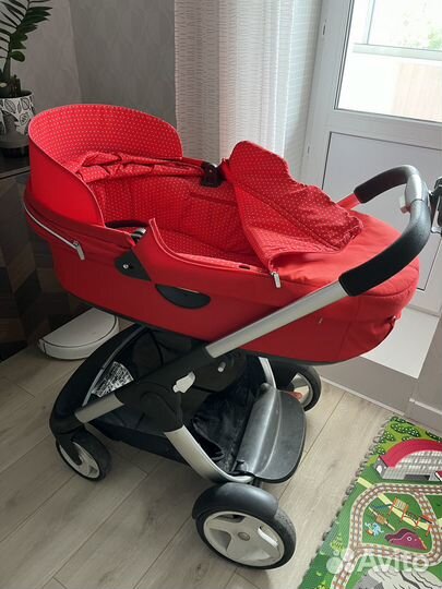 Коляска Stokke crusi люлька+шасси