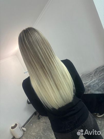 Наращивание волос биопротеин