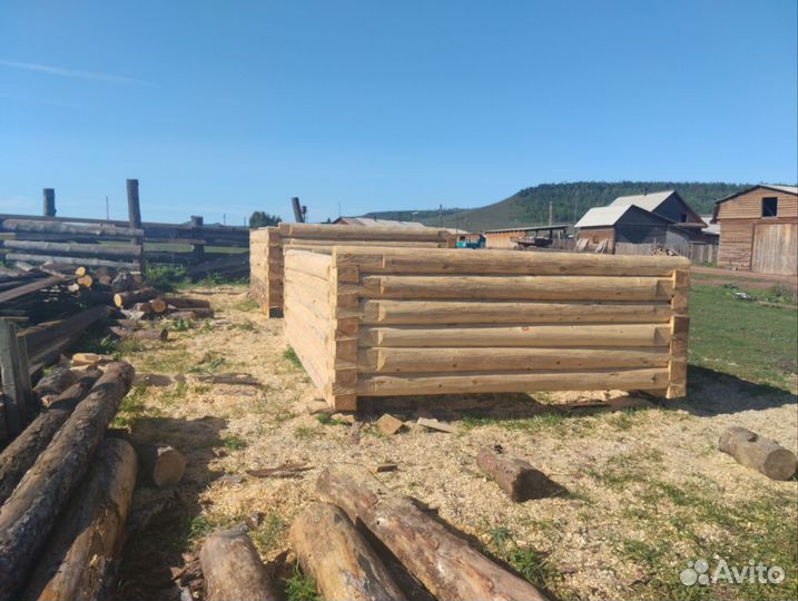 Сруб бани 3х4