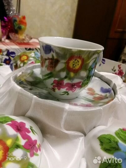 Сервиз чайный новый