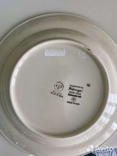 Тарелка Colditz гдр