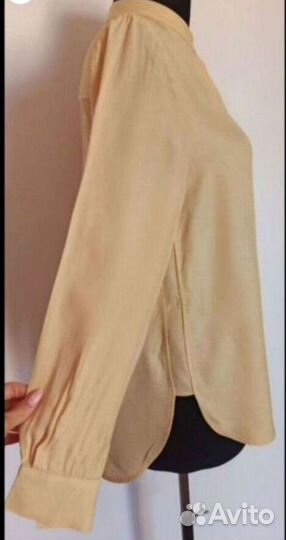 Шёлковые блузки Zara xs рубашка Zara