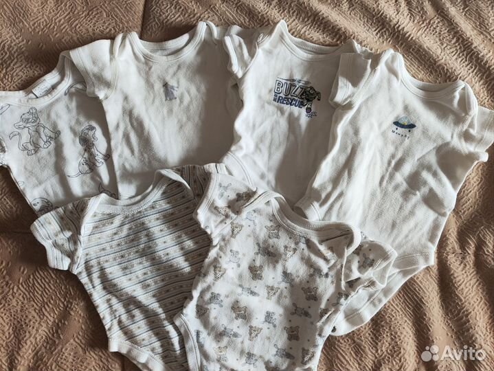 Боди 56 62 6 шт