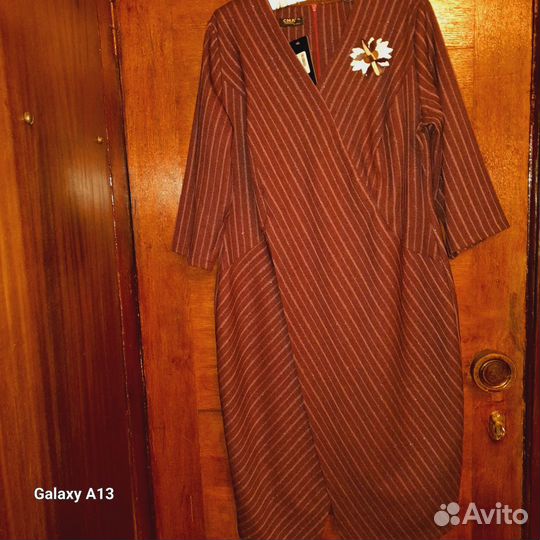 Прекрасное платье цвет марсала 50 разм