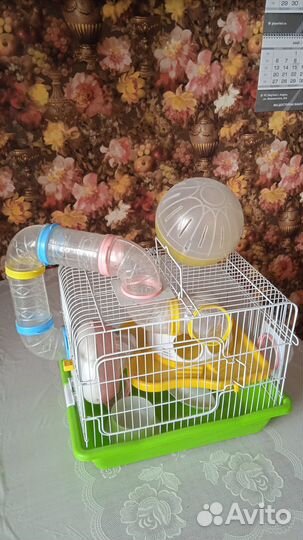 Клетка для хомяка бу