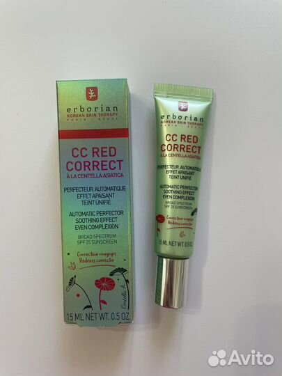 Erborian cc red correct 15 мл
