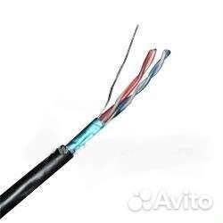 Витая пара F/UTP 2x2x0,52 экран уличная 305