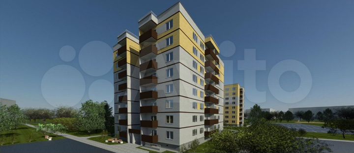 1-к. квартира, 40,7 м², 1/9 эт.