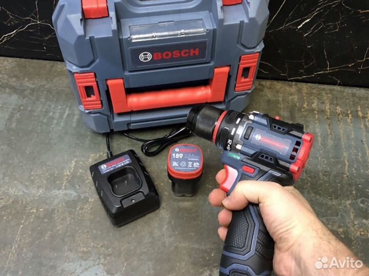 Бесщеточный шруповерт Bosch 18V (10mm)